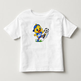 T-shirt Pour Les Tous Petits Mignon bébé dessin animé football sport