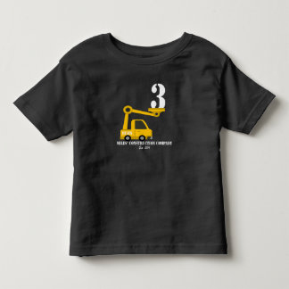 T-shirt Pour Les Tous Petits milles de construction 2