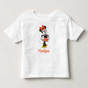 T-shirt Pour Les Tous Petits Minnie Mouse Pose Classique les Mains sur les Hanc