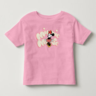 T-shirt Pour Les Tous Petits Minnie Mouse Tourbillon dans un Style à Points