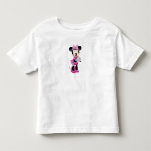 T-shirt Pour Les Tous Petits Minnie rose Mains ensemble
