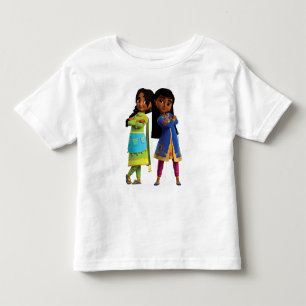 T-shirt Pour Les Tous Petits Mira et Priya