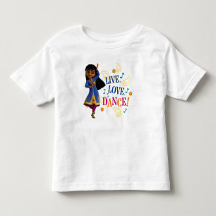 T-shirt Pour Les Tous Petits Mira  Vivez. L'amour. Danse !