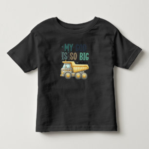 T-shirt Pour Les Tous Petits Mon Dieu Est Si Grand - Psaume 147:5