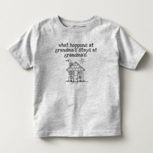 T-shirt Pour Les Tous Petits mon endroit préféré est la maison de la