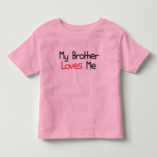 T-shirt Pour Les Tous Petits Mon Frère M'Aime