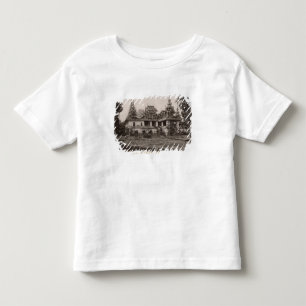 T-shirt Pour Les Tous Petits Monastère de Teik Kyaung, île d'orteil de ka