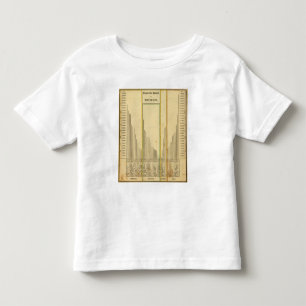 T-shirt Pour Les Tous Petits Montagnes de tailles