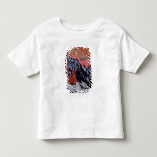 T-shirt Pour Les Tous Petits Montagnes en Winter, 1919