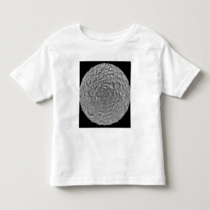 T-shirt Pour Les Tous Petits Mosaïque lunaire de la région polaire du sud du