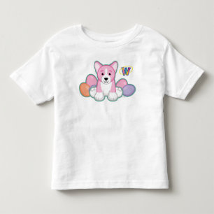 T-shirt Pour Les Tous Petits Motif Lil Spring Corgi