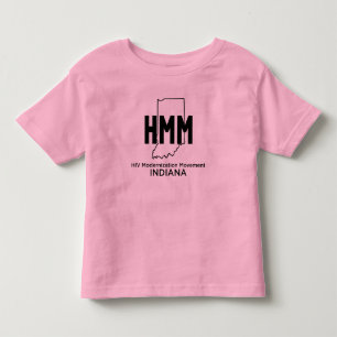 T-shirt Pour Les Tous Petits Mouvement de modernisation du VIH Indiana