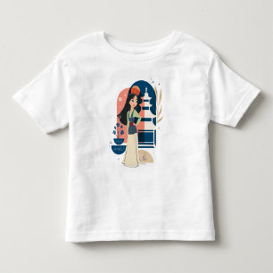 T-shirt Pour Les Tous Petits Mulan Fidèle à Moi-Même