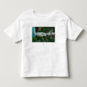 T-shirt Pour Les Tous Petits Multnomah tombe sur le fleuve Columbia
