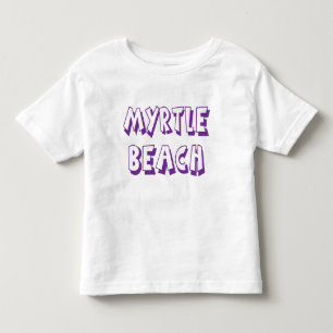 T-shirt Pour Les Tous Petits Myrtle Beach, Tee - shirt de Caroline du Sud