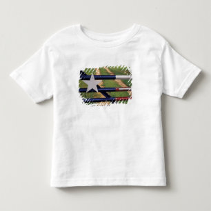 T-shirt Pour Les Tous Petits N.A., États-Unis, Texas, lac Buchanan, drapeau du