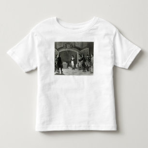 T-shirt Pour Les Tous Petits Napoléon méditant avant la tombe