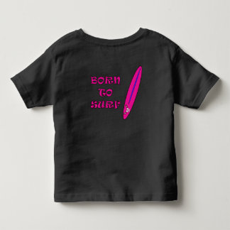 T-shirt Pour Les Tous Petits Né à Surf Mooja Surfboard