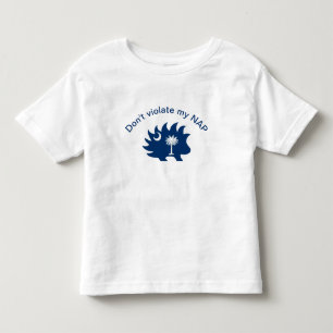 T-shirt Pour Les Tous Petits Ne viole pas ma chemise NAP