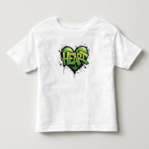 T-shirt Pour Les Tous Petits Neon Heartbeat
