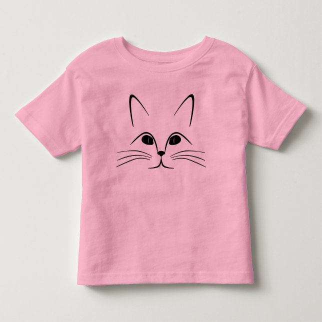 T-shirt Pour Les Tous Petits Nez de Kitty (Devant)