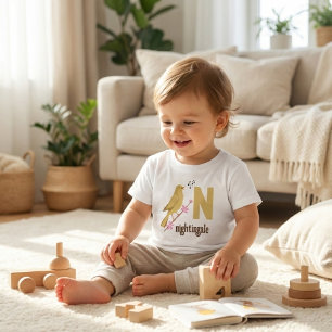 T-shirt Pour Les Tous Petits Nightingale Melody Toddler Tee