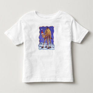 T-shirt Pour Les Tous Petits Noël aux chameaux