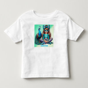 T-shirt Pour Les Tous Petits Nom de la fille personnalisée