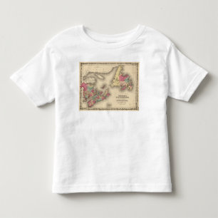 T-shirt Pour Les Tous Petits Nouveau-Brunswick, Nouvelle-Écosse, Terre-Neuve 3