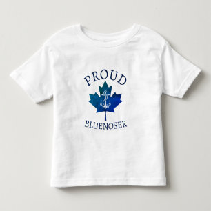 T-shirt Pour Les Tous Petits Nouvelle-Écosse Proud Bluenoser ancre feuille d'ér