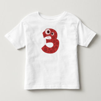 T-shirt Pour Les Tous Petits Numéro 3 Giraffe design Toddler Tee - shirt