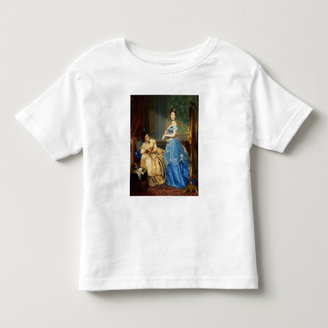 T-shirt Pour Les Tous Petits Obtenant habillé, 1869 (Devant)
