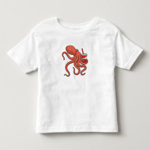 T-shirt Pour Les Tous Petits Octopus