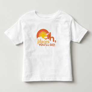T-shirt Pour Les Tous Petits Oh, Les Endroits Où Tu Vas Aller ! Typographie du 