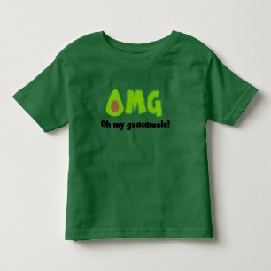 T-shirt Pour Les Tous Petits Oh mon Guacamole - Drôle de l'assiette pour les j