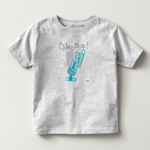 T-shirt Pour Les Tous Petits Oh non ! catastrophe sous vide