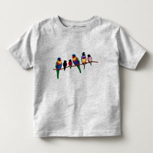 T-shirt Pour Les Tous Petits Oiseaux sur une branche