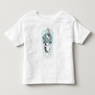 T-shirt Pour Les Tous Petits  Olaf  J'aime la chaleur