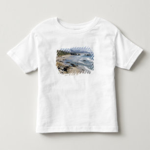 T-shirt Pour Les Tous Petits OR, côte de l'Oregon, parc d'État Ecola, Crescent