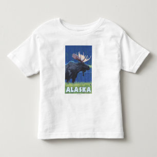 T-shirt Pour Les Tous Petits Orignaux d'AlaskaMoonlight