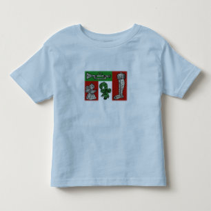T-shirt Pour Les Tous Petits Ornements de Noël vintage