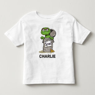 T-shirt Pour Les Tous Petits Oscar Vintage personnalisé l'armature du Grouch