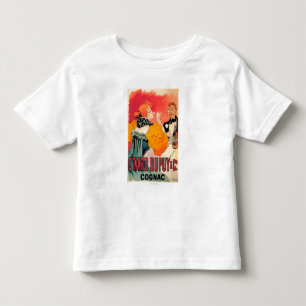 T-shirt Pour Les Tous Petits Otard-Dupuy et affiche promotionnelle de cognac de