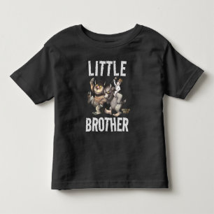 T-shirt Pour Les Tous Petits Où sont les monstres ? Petit Frère