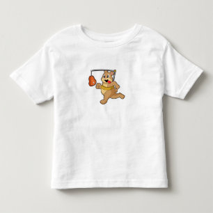 T-shirt Pour Les Tous Petits Ours comme coureur