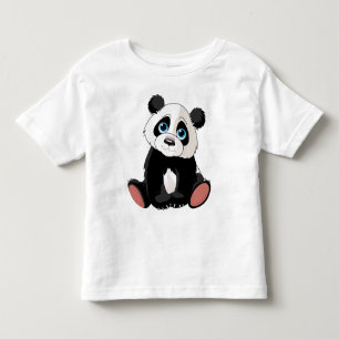 T-shirt Pour Les Tous Petits Ours panda
