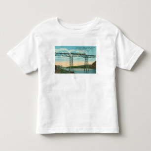 T-shirt Pour Les Tous Petits OWR et rivière de SceneSnake de pont de N,