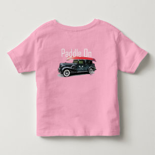 T-shirt Pour Les Tous Petits Paddle On Classic Car Design - Toddler Fine Jersey