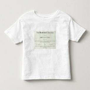 T-shirt Pour Les Tous Petits Page titre de San Francisco la Californie