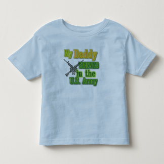 T-shirt Pour Les Tous Petits Papa servi